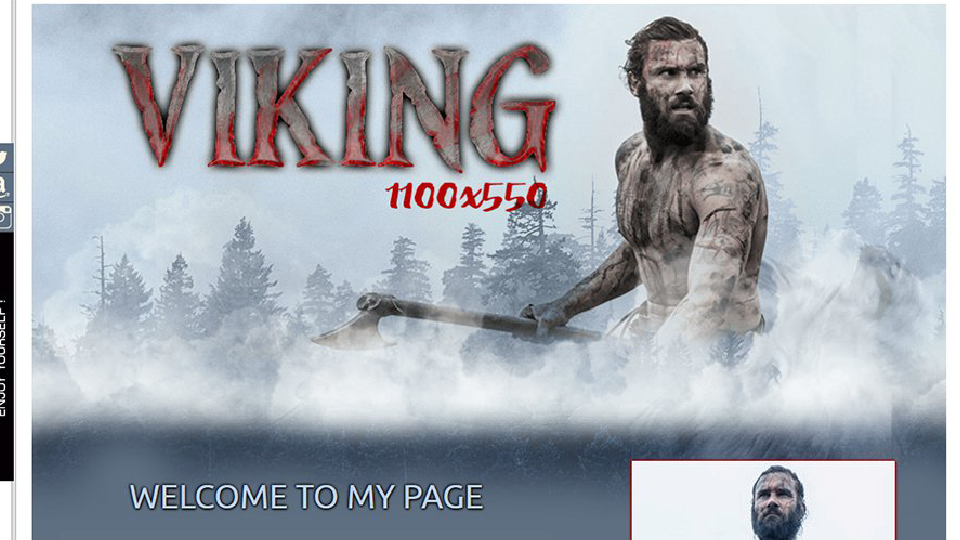 Viking theme Chaturbate design